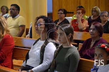 Procesión de Santa Agueda y la Virgen de Lourdes en Telde (Foto Francisco Javier Santana)